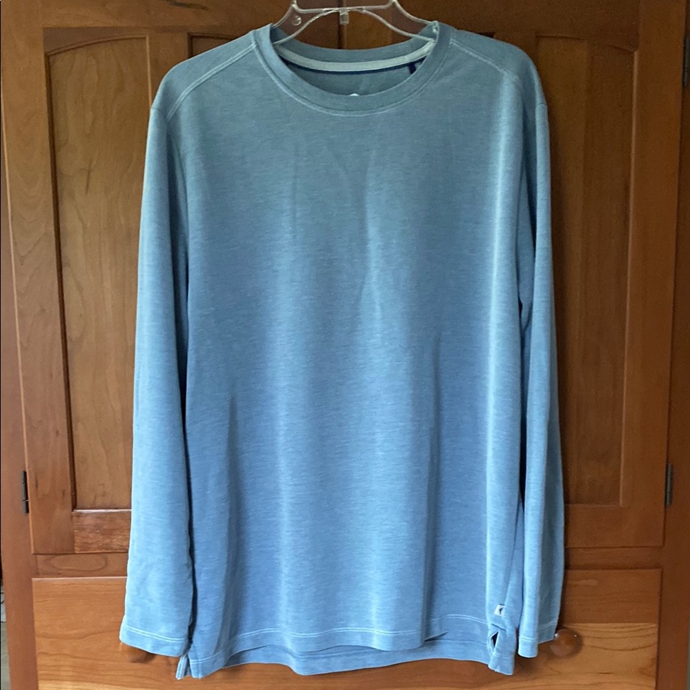 Tommy Bahama Grey/Blue Long Sleeve Tee